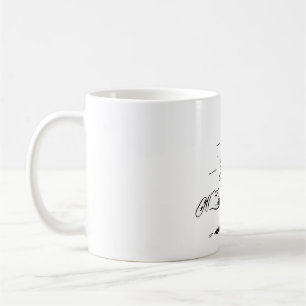 Mug Football américain vintage de petit garçon courant