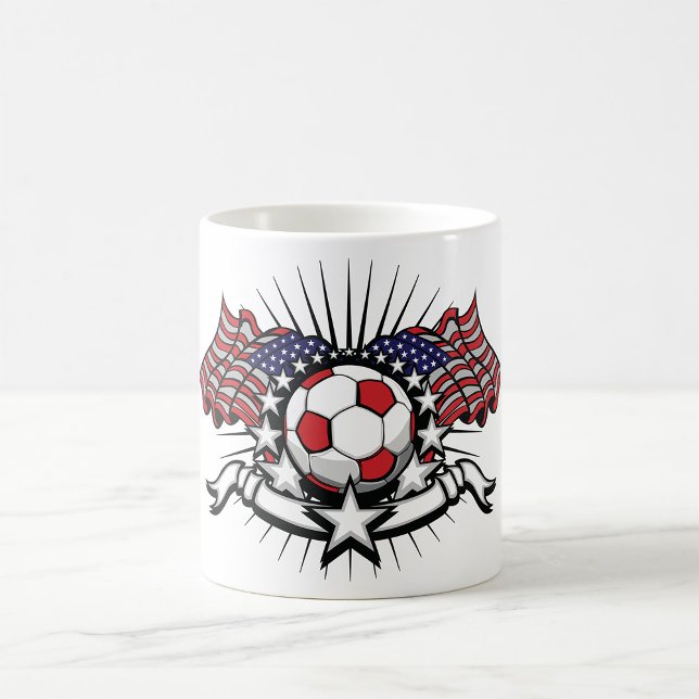 Mug Football drapeau américain patriotique (Créateur téléchargé)