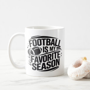 Mug Football drôle est ma saison préférée Joueur Entra