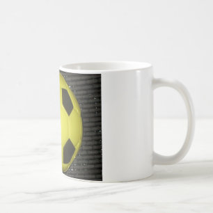 Mug Football jaune et noir.