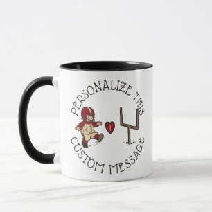 Mug Football Kick Heart