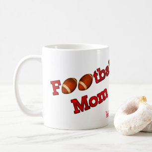 Mug Football Maman mignonne Personnalisée
