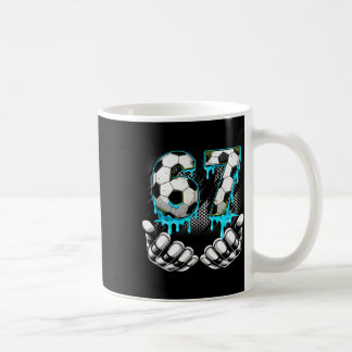 Mug Football Masculin 67 6 7 Six Seven Mème Drôle Gen