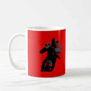 Mug Football Red Pop Art