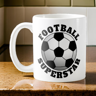 Mug Football Soccer Superstar Sport