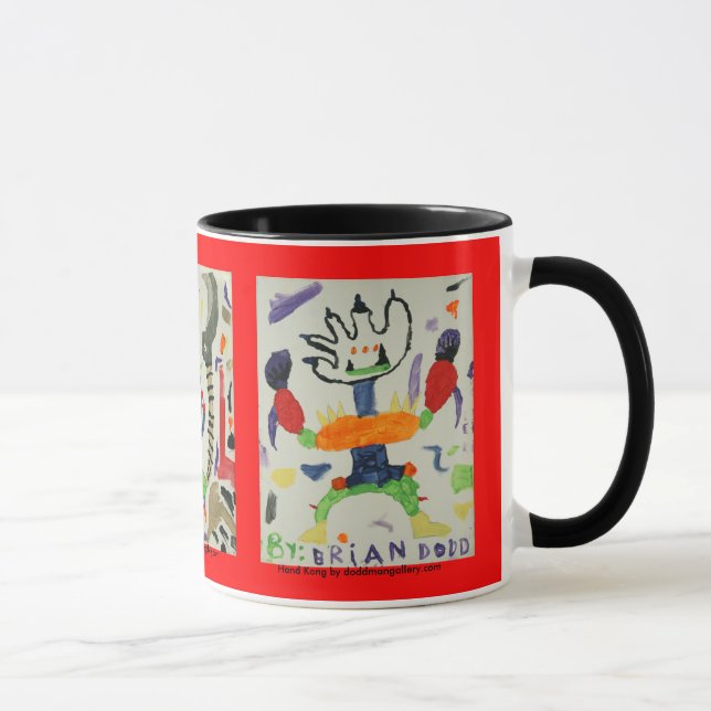 Mug Footzilla, main Kong et M. Sniffer (Droite)