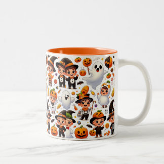 Mug for kids "Boo-tiful Brews: Halloween Fun!"