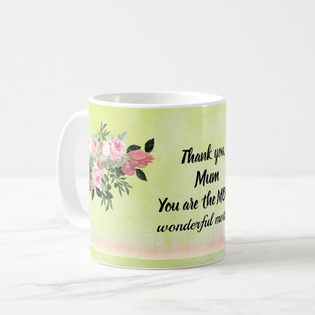 Mug For Wonderful Mom (Front Left)