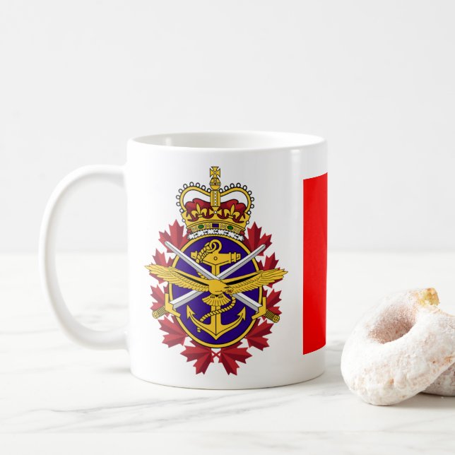 Mug Forces armées canadiennes (Avec donut)