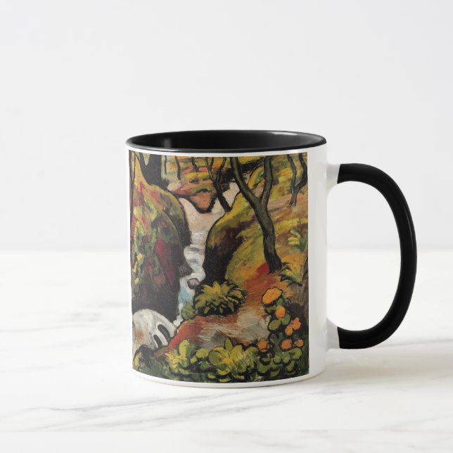 Mug Forest Brook par August Macke Expressionnisme Vint (Droite)
