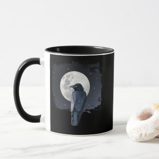 Mug Forest Raven Cold Moon