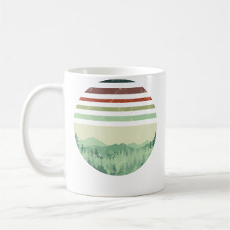 Mug Forêt de pins Nature Extérieur Camping