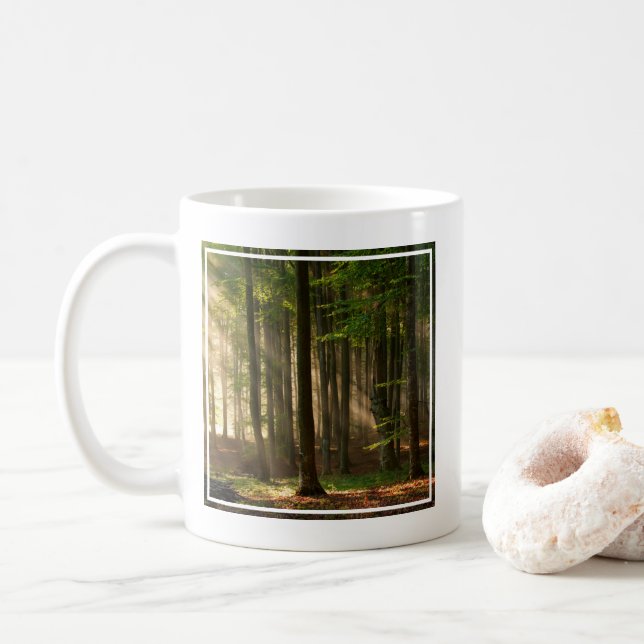 Mug Forêt | Forêt d'automne (Avec donut)
