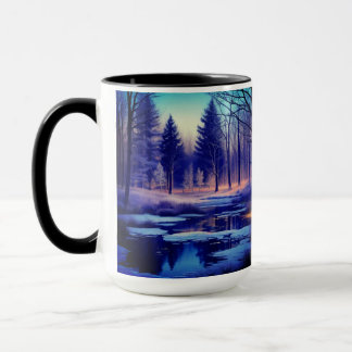 Mug Forêt neigeuse