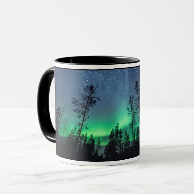 Mug Forêt Northern Lights (Devant gauche)