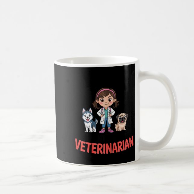 Mug Forget Princess I Want To Be A Veterinarian Future (Droite)