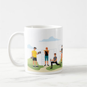 Mug Forme physique en plein air
