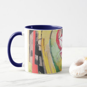 Mug Formes abstraites (aussi connu sous Fleurs colorée