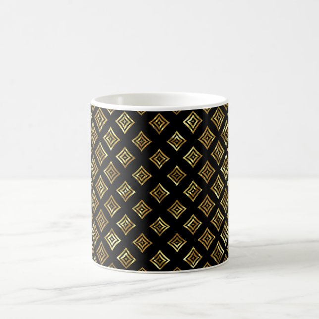 Mug Formes géométriques brillantes or (Centre)
