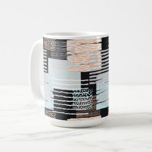 Mug Formes géométriques et rayures