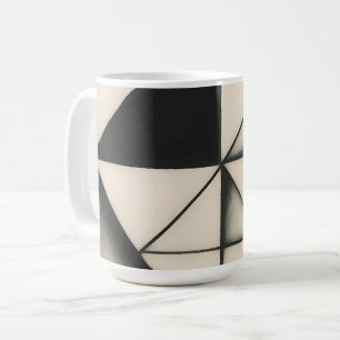 Mug Formes Géométriques Monochromes Audacieuses