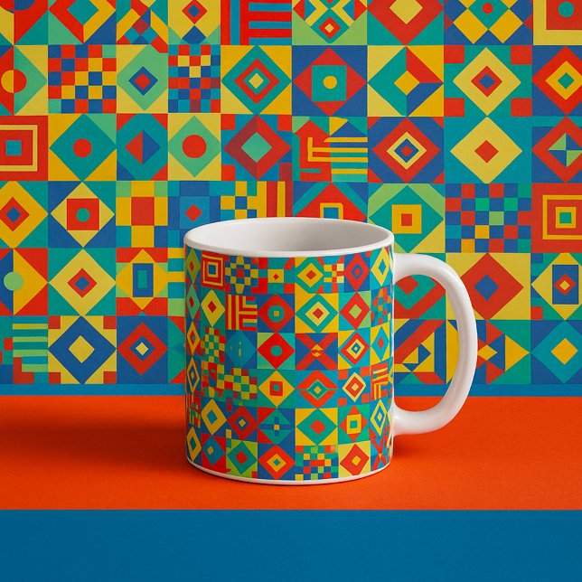 Mug Formes hypnotisées (Créateur téléchargé)
