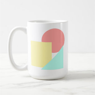 Mug Formes modernes avec cercle, Carré et triangle