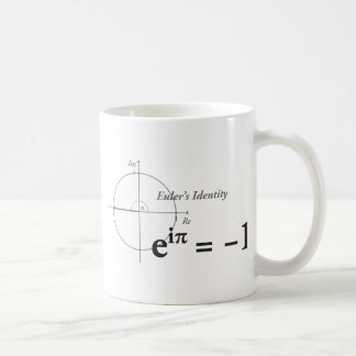 Mug Formule de maths de l'identité d'Euler