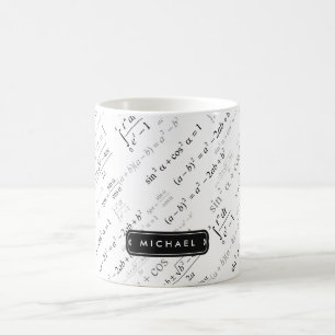 Mug Formule drôle de maths pour l'étudiant de