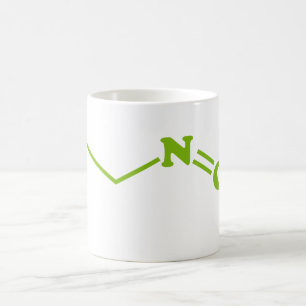 Mug Formule moléculaire de l'isothiocyanate de Wasabi 