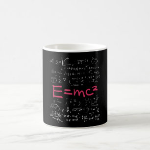 Mug Formules de physique et de mathématiques EMC2