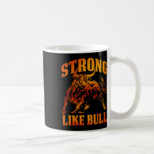 Mug Forte Comme Un Bâtiment De Bodybuilding À Taureau 