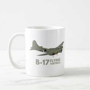 Mug Forteresse volante B-17 2ÈME GUERRE MONDIALE Bomb
