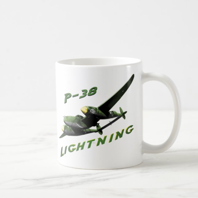 Mug Foudre P-38 (Droite)