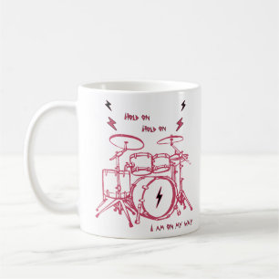 Mug Foudre rythmique : En route Drum Art Tri-Blend S