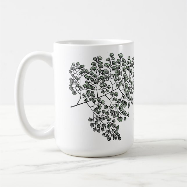 Mug Fougère de Maidenhair (Gauche)