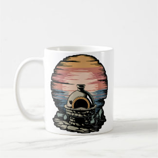 Mug Four de poterie vintage Céramique Professeur d'art