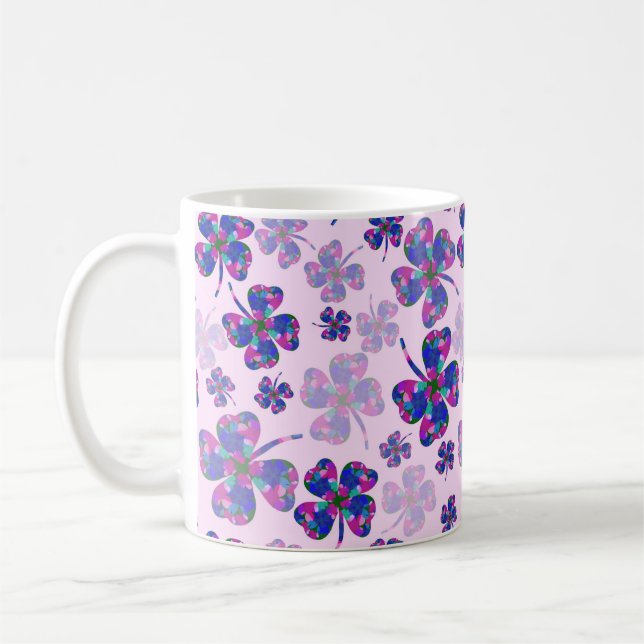 Mug Four leaf fortune - Cavalier de laverti Mok (Gauche)
