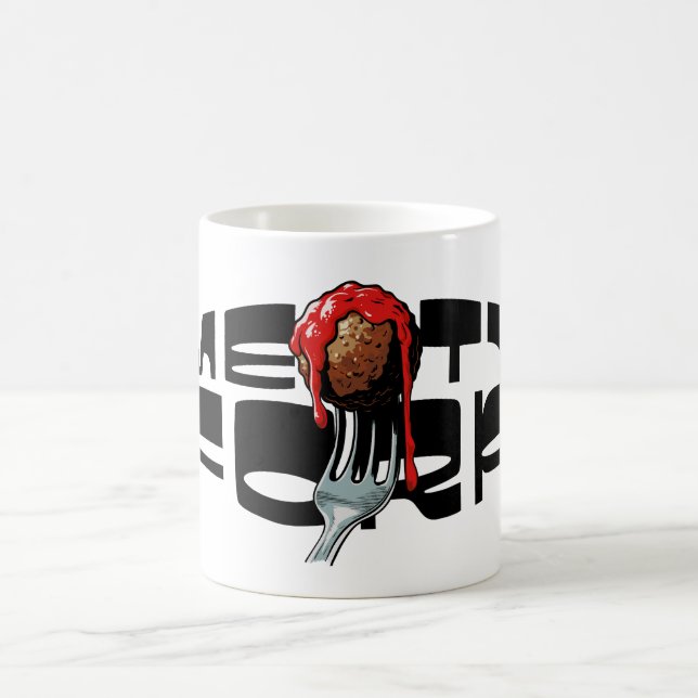 Mug Fourche de viande (Force puissante) (Centre)