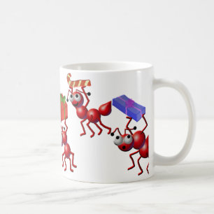 Mug fourmis de Noël