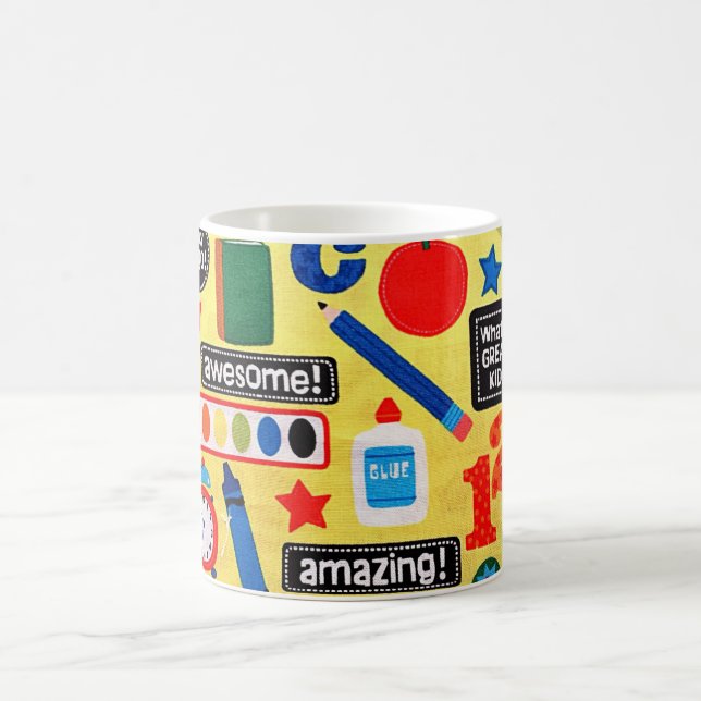 Mug Fournitures scolaires colorées Enseignant Coffee C (Centre)