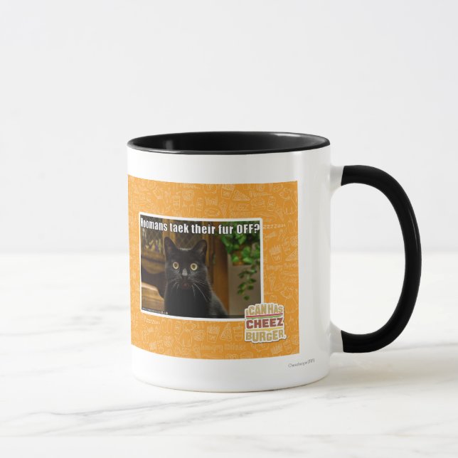Mug Fourrure de Hoomans Taek là ? (Droite)