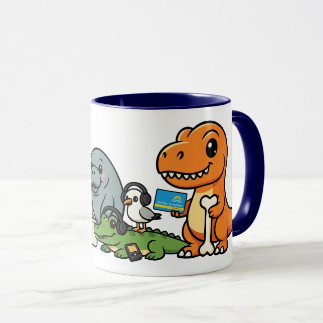 Mug Fous de livres (Devant droit)