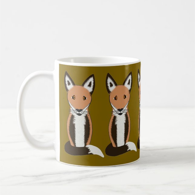Mug Fox Café et Thé (Gauche)