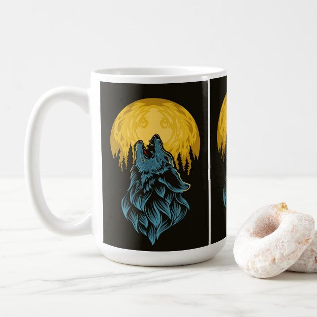 Mug Fox Design Tshirt (Avec donut)