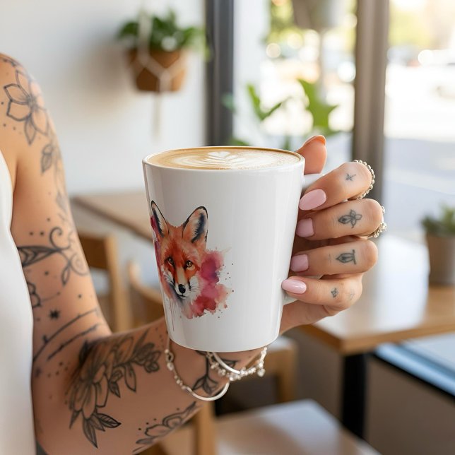 Mug Fox Latte (Créateur téléchargé)