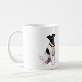 Mug Fox Terrier (A) - Lisse - noir-blanc