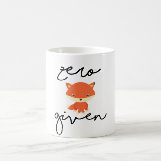 Mug Fox zéro donné