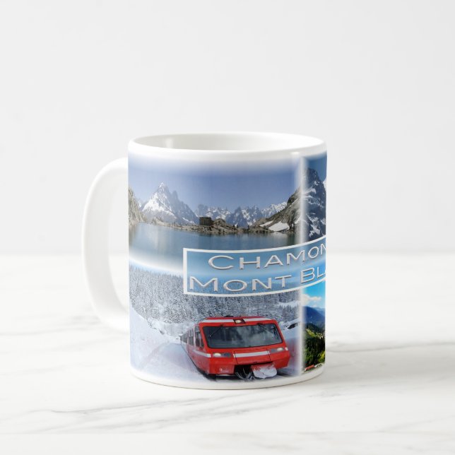 Mug FR Chamonix - Mont Blanc - Lac Blanc des Aiguilles (Devant gauche)