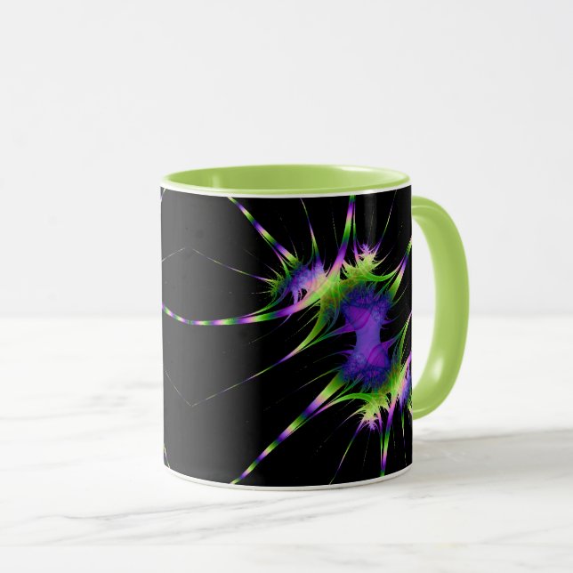 Mug Fractal (Devant droit)